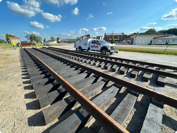 Partner with Track Tech for Your Tie Replacement Needs