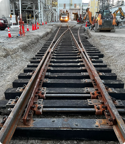 Industrial Rail Tracks