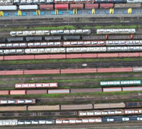 Designing Rail Layouts for Efficient Facility Operations